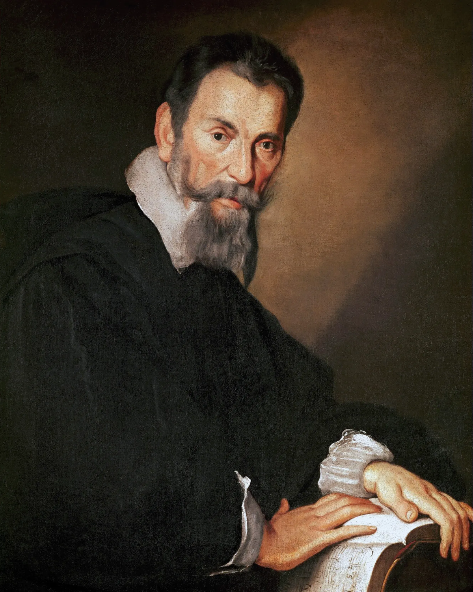 Bernardo Strozzi Claudio Monteverdi c.1630