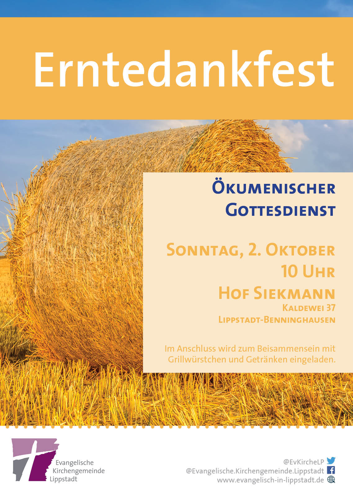 EKL Plakat Erntedankfest 2022