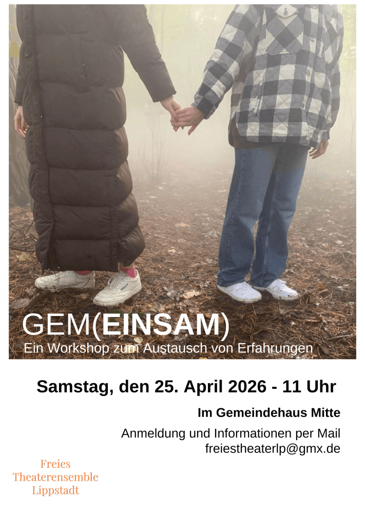 Einsamkeitsworkshop Plakat Version 3 1